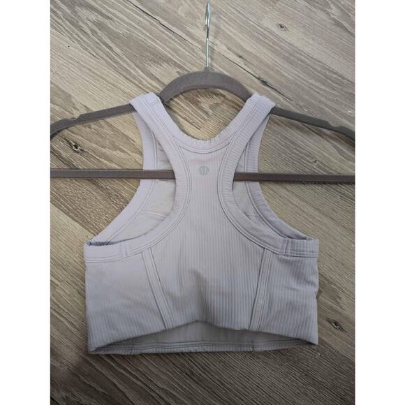 Lululemon High Neck Yoga Bra Size 2 - Picture 6 of 6